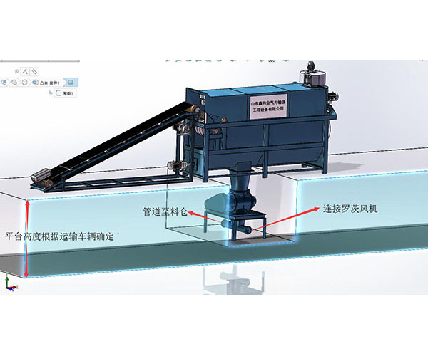 自動拆袋分離旋轉閥氣力輸送係統